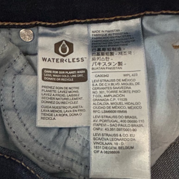 Levi's Women's Classic Bootcut Jeans Size 6 Cobalt - Picture 5 of 8